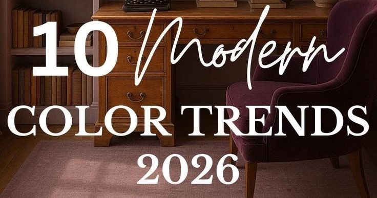 Wall Trends 2026: Colors & Inspirations