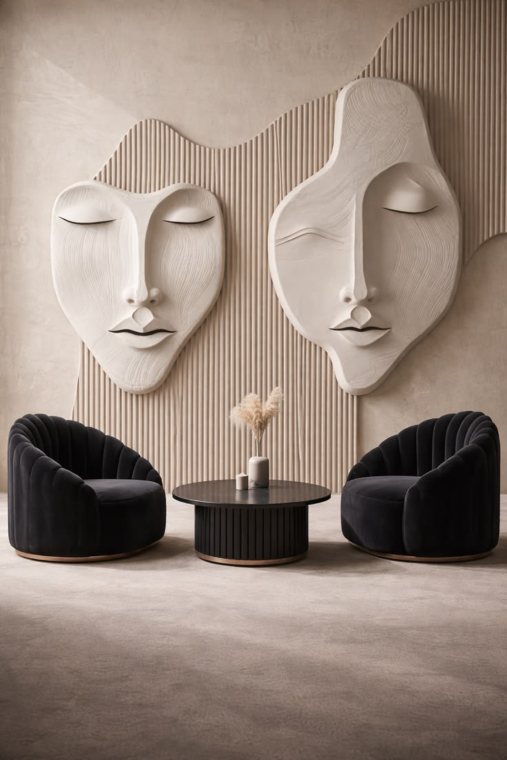 Sculptural Wall Art